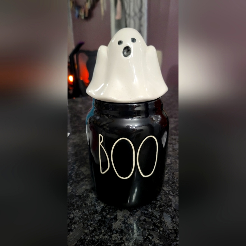 Rae Dunn Boo Ghost Canister